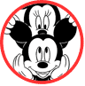 Mickey and Minnie Mouse coloring page
