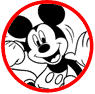 Mickey and Minnie Mouse coloring page