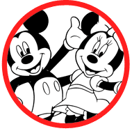 Mickey & Minnie Mouse coloring page