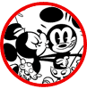 Mickey and Minnie Mouse coloring page