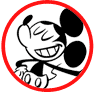 Mickey and Minnie Mouse coloring page