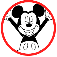 Mickey Mouse coloring page