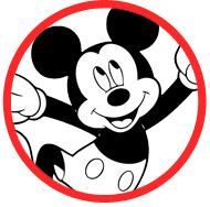 Mickey Mouse coloring page
