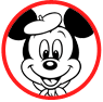 Mickey Mouse coloring page