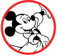 Mickey Mouse coloring page