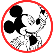 Mickey Mouse coloring page