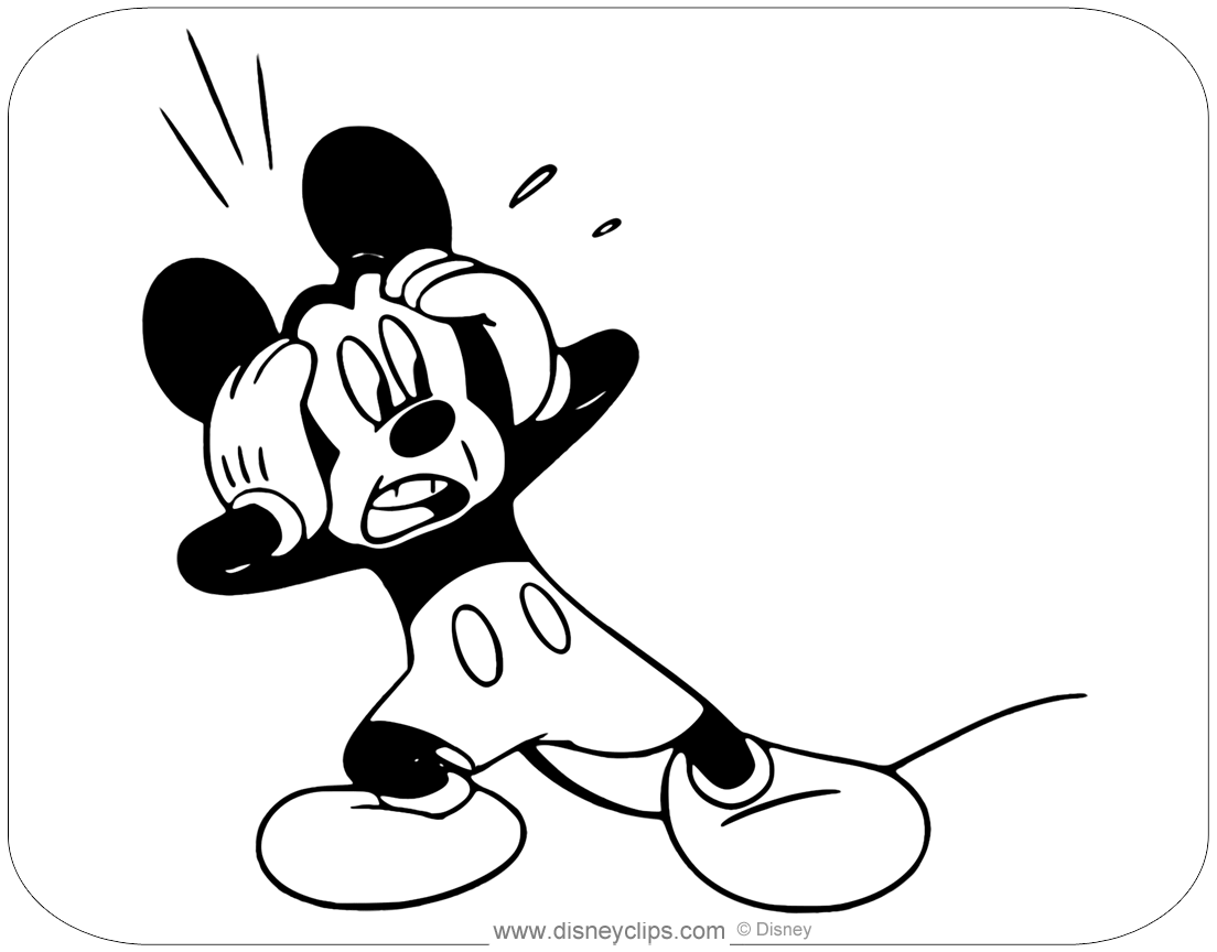Misc. Mickey Mouse Coloring Pages (6) | Disneyclips.com