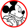 Mickey Mouse coloring page