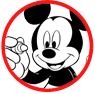 Mickey Mouse coloring page