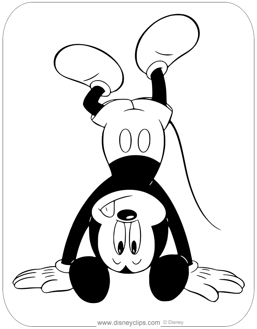 mickey mouse coloring pages fun and games  disneyclips