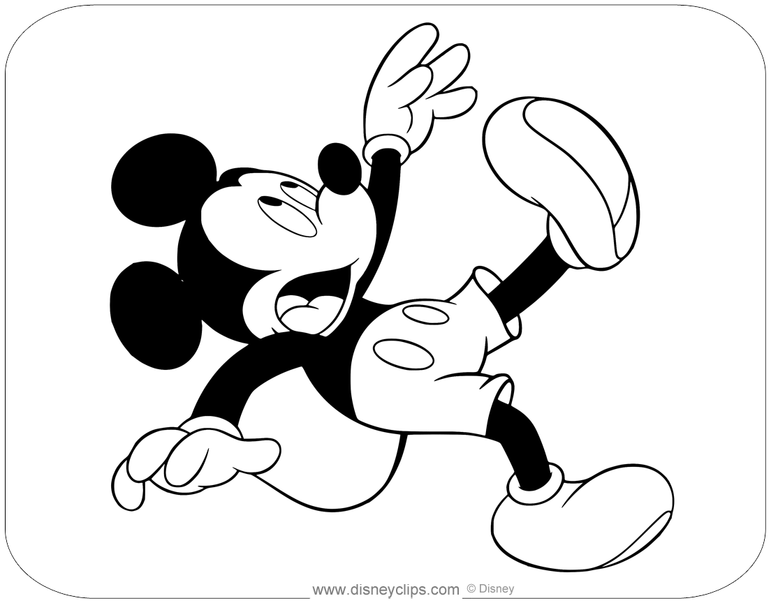 misc mickey mouse coloring pages  disneyclips