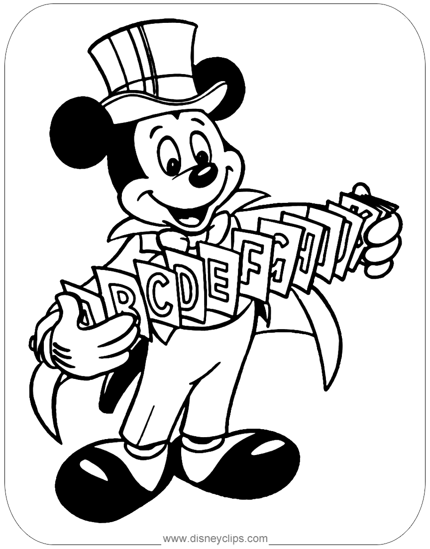 Mickey mouse Mickey coloring pages Mickey