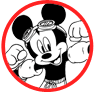 Mickey Mouse summer coloring page