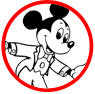 Mickey Mouse coloring page