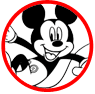 Mickey Mouse coloring page