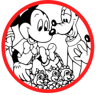 Mickey Mouse & Friends coloring page