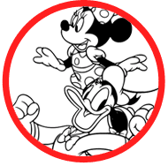 Mickey Mouse & Friends coloring page