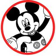 Mickey Mouse coloring page