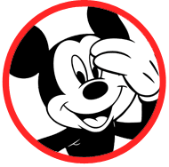 Mickey Mouse coloring page