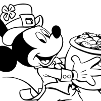 Saint-Patrick's Day coloring page