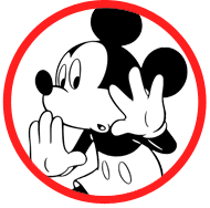 Mickey Mouse coloring page