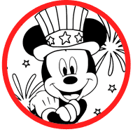 Mickey Mouse coloring page