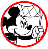 Mickey Mouse summer coloring page