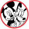 Mickey Mouse and Pluto coloring page