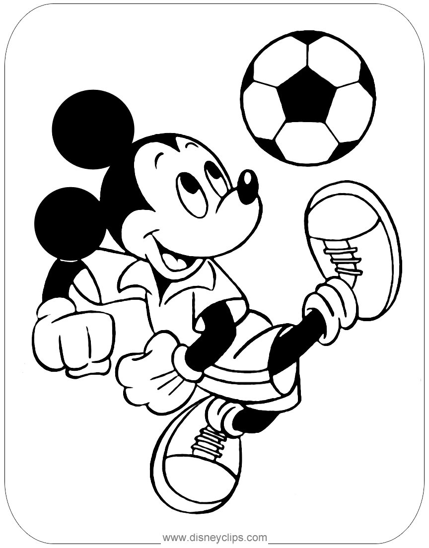 Download Mickey Mouse Coloring Pages 3 | Disney's World of Wonders