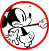 Mickey Mouse coloring page