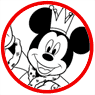 Mickey Mouse coloring page