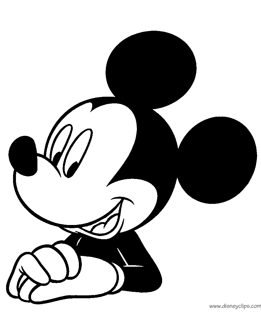 Misc. Mickey Mouse Coloring Pages (5) | Disneyclips.com