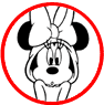 Minnie Mouse coloring page