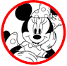 Minnie Mouse coloring page