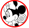 Minnie Mouse coloring page