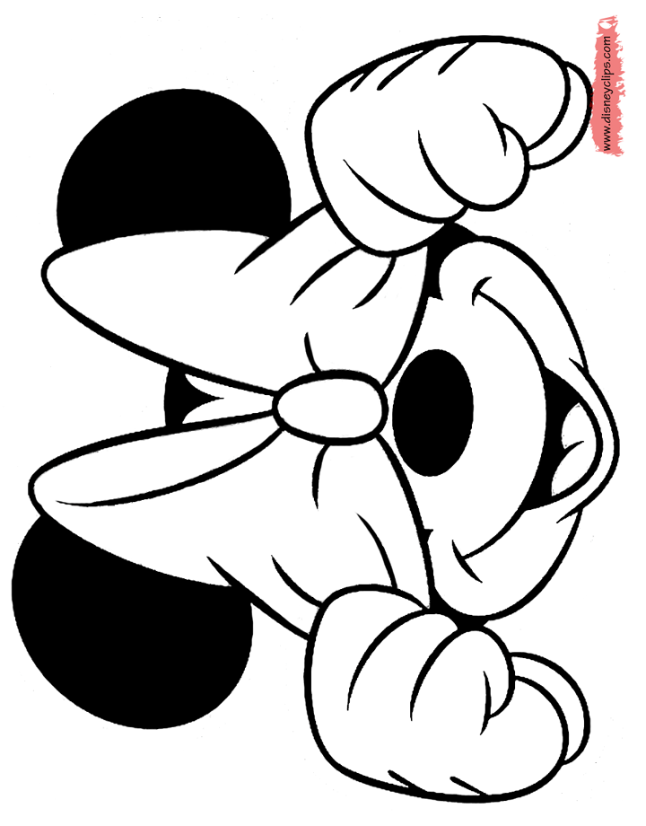 minnie mouse coloring pages 8 disney coloring book