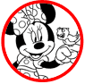Minnie Mouse coloring page