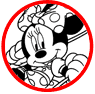 Minnie Mouse coloring page