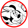 Minnie Mouse soccer coloring page