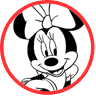 Minnie Mouse coloring page