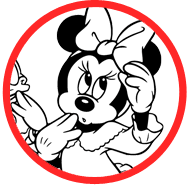 Minnie Mouse and Daisy Duck coloring page