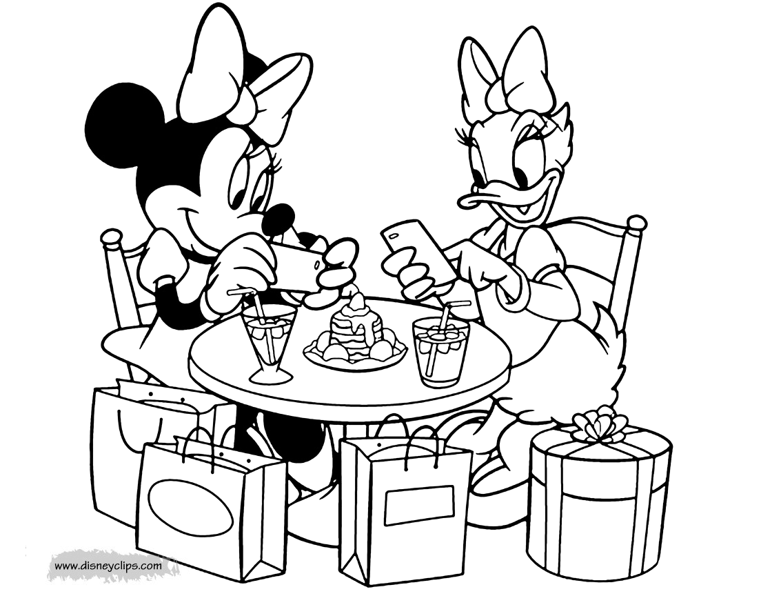 Mickey Mouse & Friends Coloring Pages  Disney Coloring Book