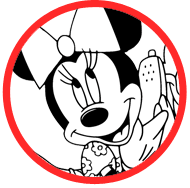 Minnie Mouse and Daisy Duck coloring page
