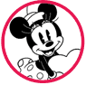 Classic Minnie coloring page