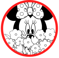 Minnie Mouse coloring page