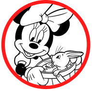 Mickey Mouse coloring page