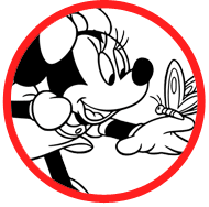 Minnie Mouse coloring page