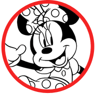 Minnie Mouse coloring page