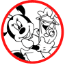 Minnie Mouse coloring page