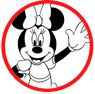 Minnie Mouse coloring page